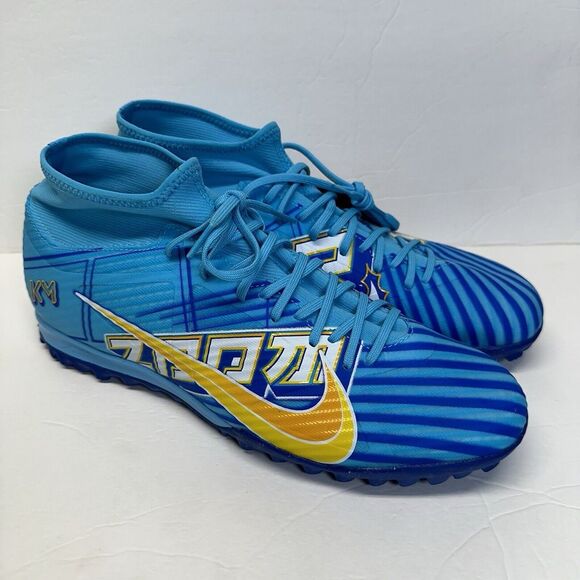 Nike Other - Nike Mercurial Superfly 9 Academy KM TF Turf Blue DO9347-400 Men's 11.5 Womens13